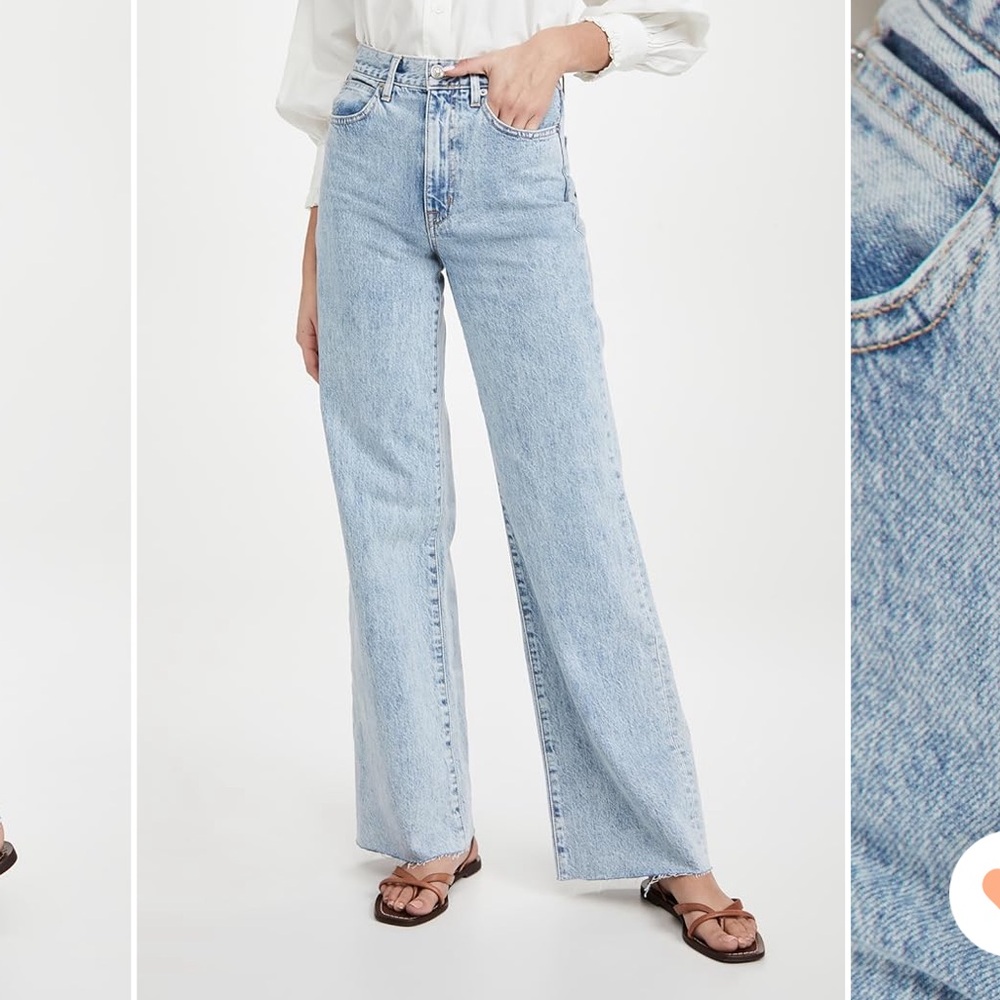 SLVRLAKE Grace High Rise Wide Leg Jeans